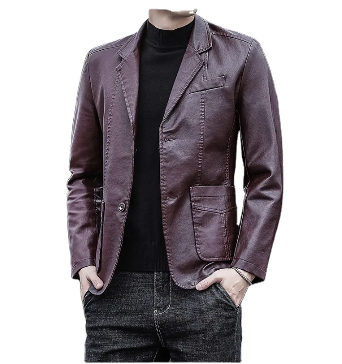 Giacca in ecopelle Vittorio™