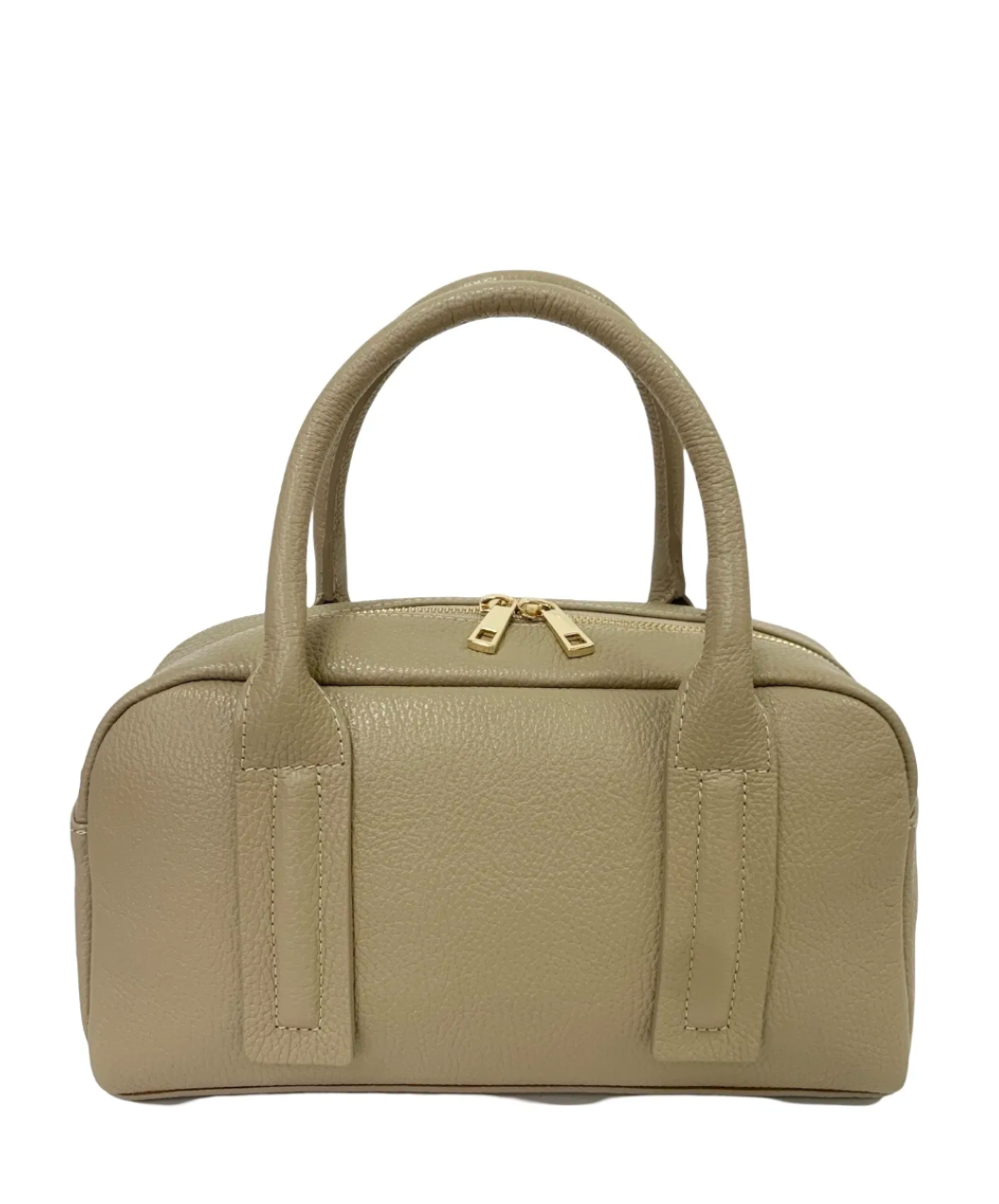 Boston Bag Iris in pelle Martellata