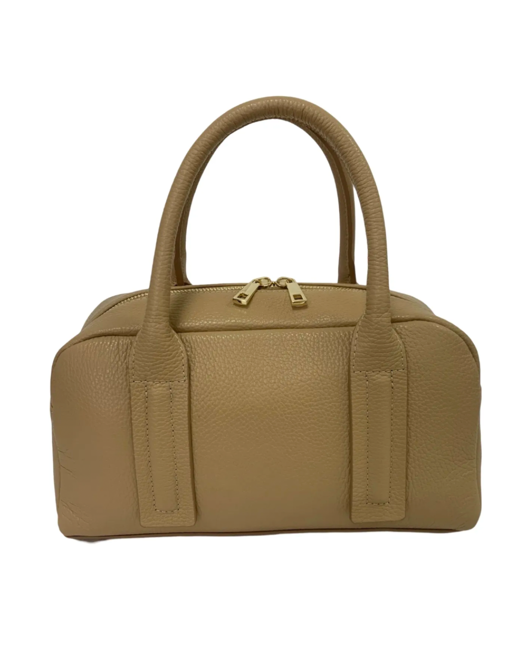 Boston Bag Iris in pelle Martellata
